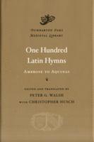 bokomslag One Hundred Latin Hymns
