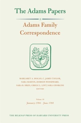 bokomslag Adams Family Correspondence: Volume 10