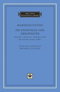 bokomslag On Dionysius the Areopagite: Volume 1