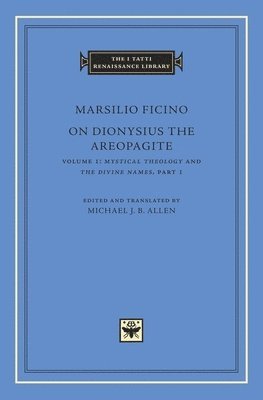 bokomslag On Dionysius the Areopagite: Volume 1