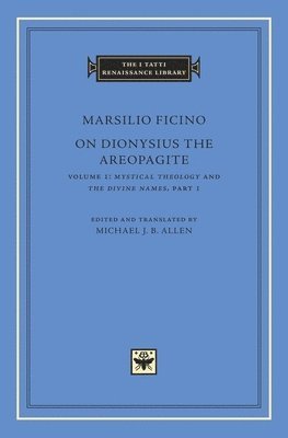 On Dionysius the Areopagite: Volume 1 1