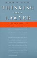 bokomslag Thinking Like a Lawyer: A New Introduction to Legal Reasoning