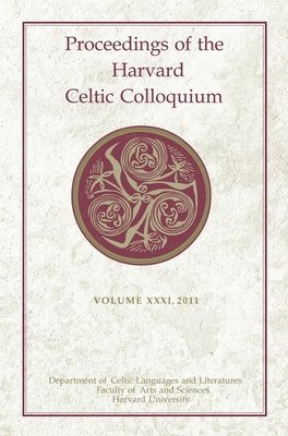 Proceedings of the Harvard Celtic Colloquium, 31: 2011 1