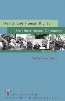 Stephen P. Marks - Health and Human Rights, Häftad