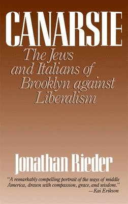 Jonathan Rieder - Canarsie, Häftad