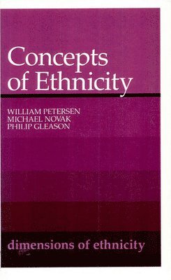 Concepts of Ethnicity 1