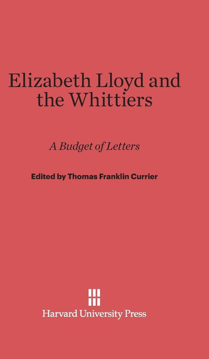 Elizabeth Lloyd and the Whittiers 1