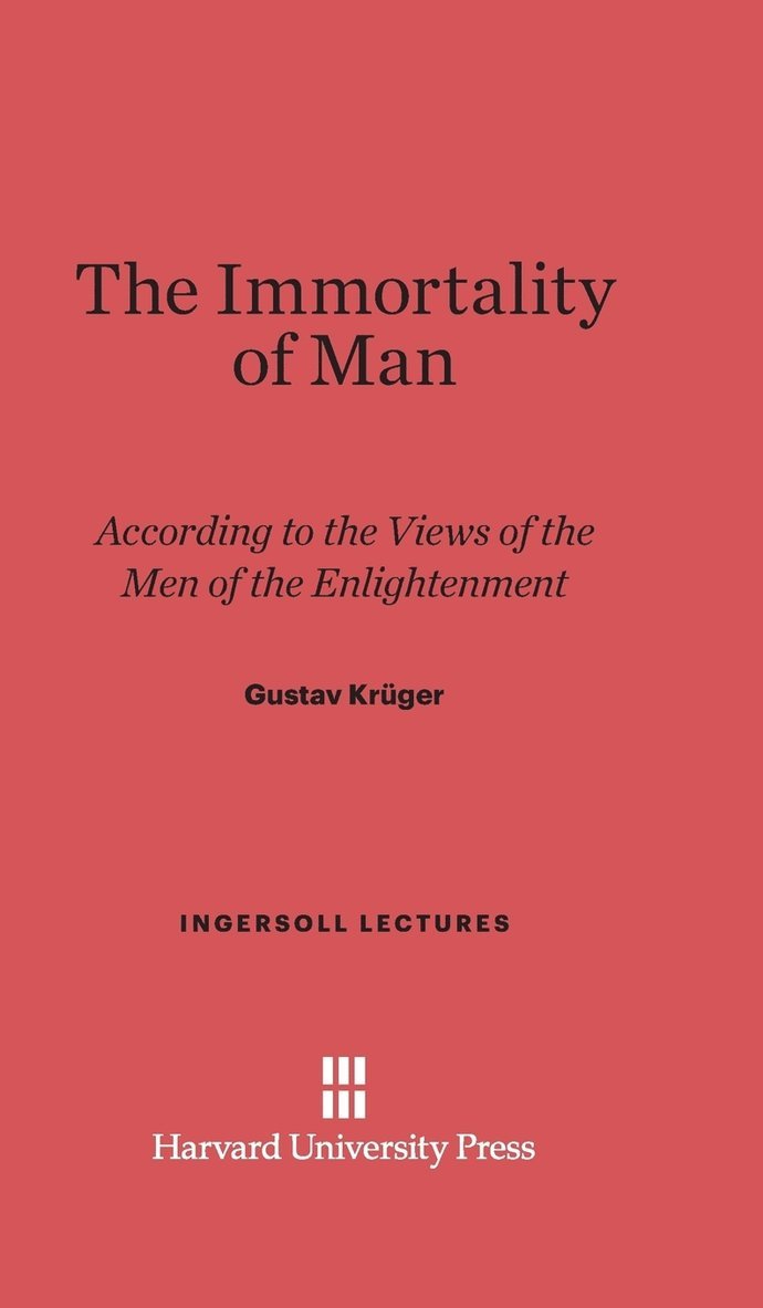 The Immortality of Man 1