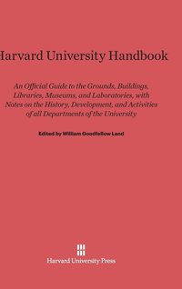 bokomslag Harvard University Handbook