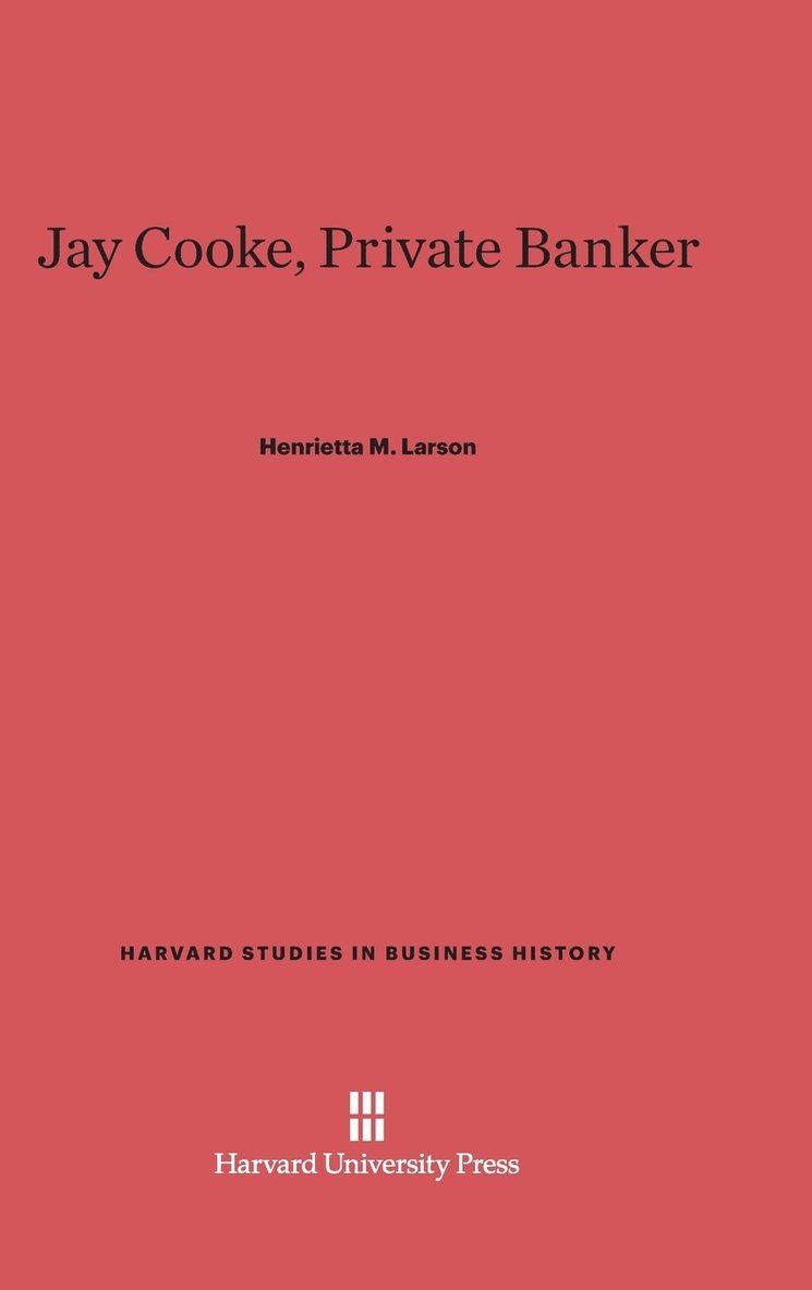 Jay Cooke, Private Banker 1