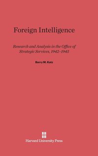 bokomslag Foreign Intelligence