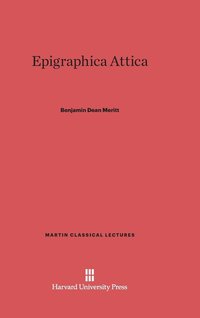 bokomslag Epigraphica Attica