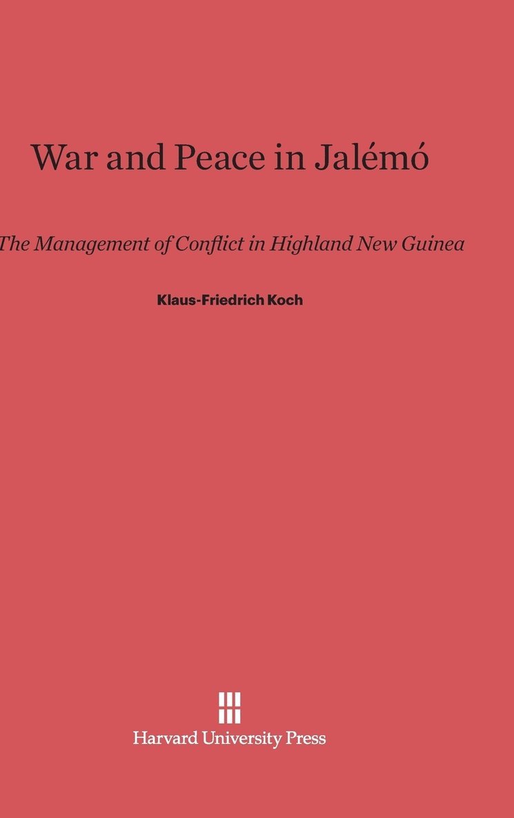 War and Peace in Jalémó