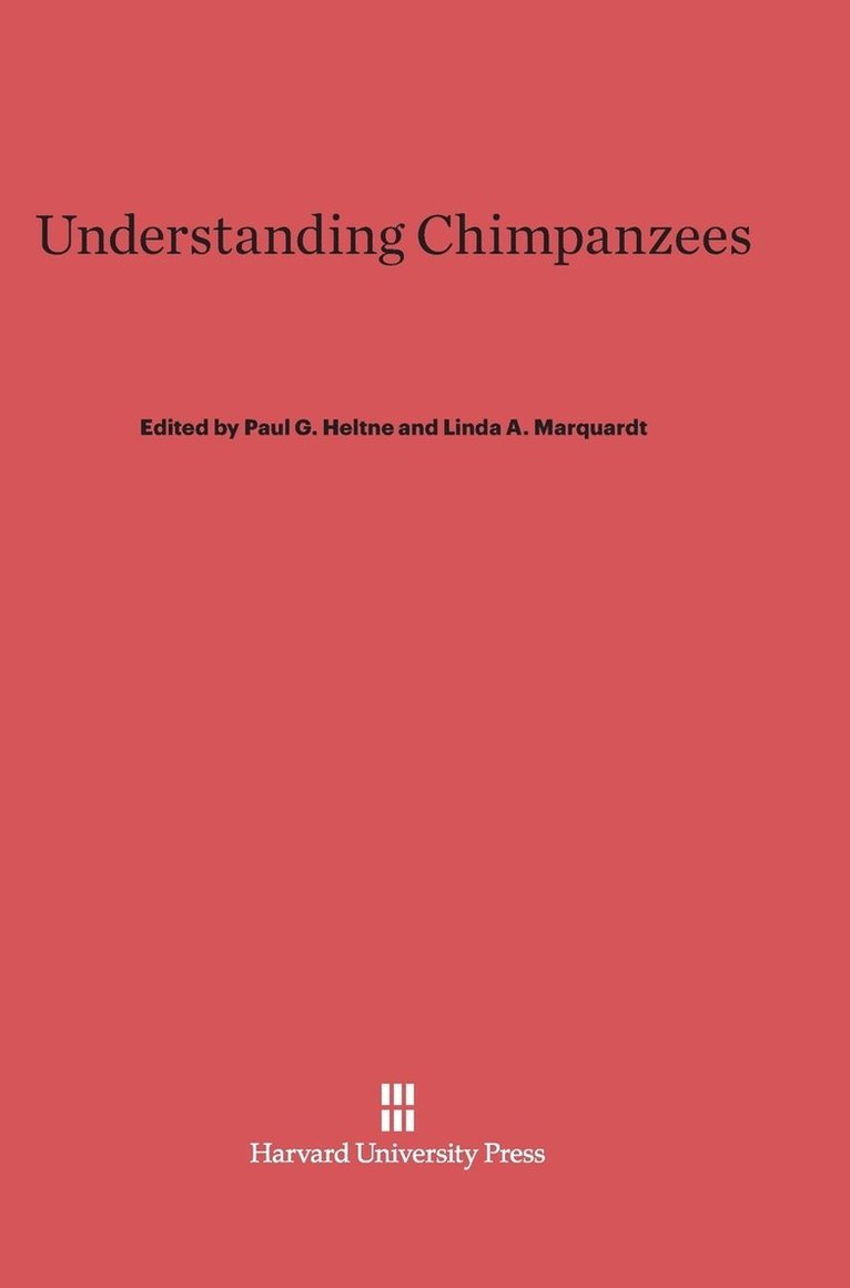 Understanding Chimpanzees 1