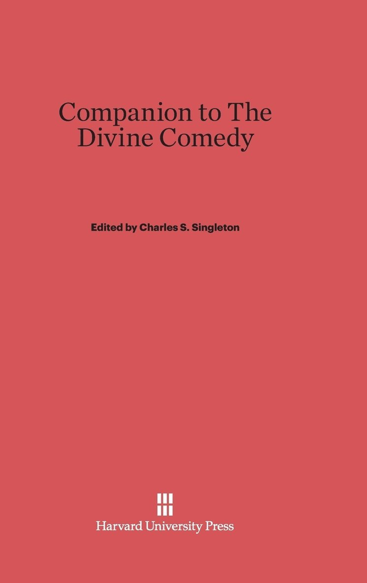 Companion to the Divine Comedy 1