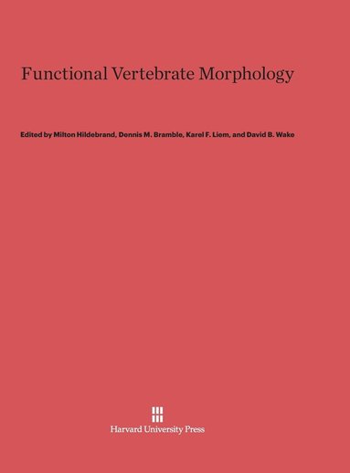 bokomslag Functional Vertebrate Morphology