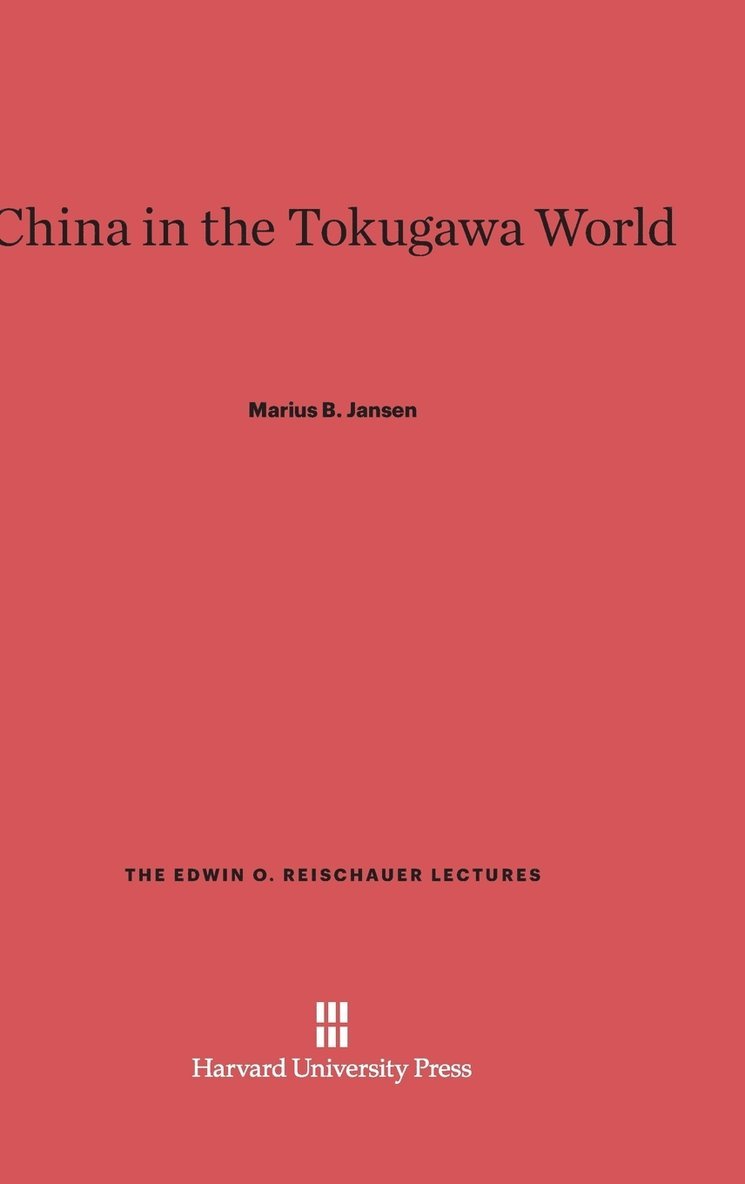 China in the Tokugawa World 1