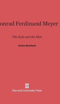 bokomslag Conrad Ferdinand Meyer