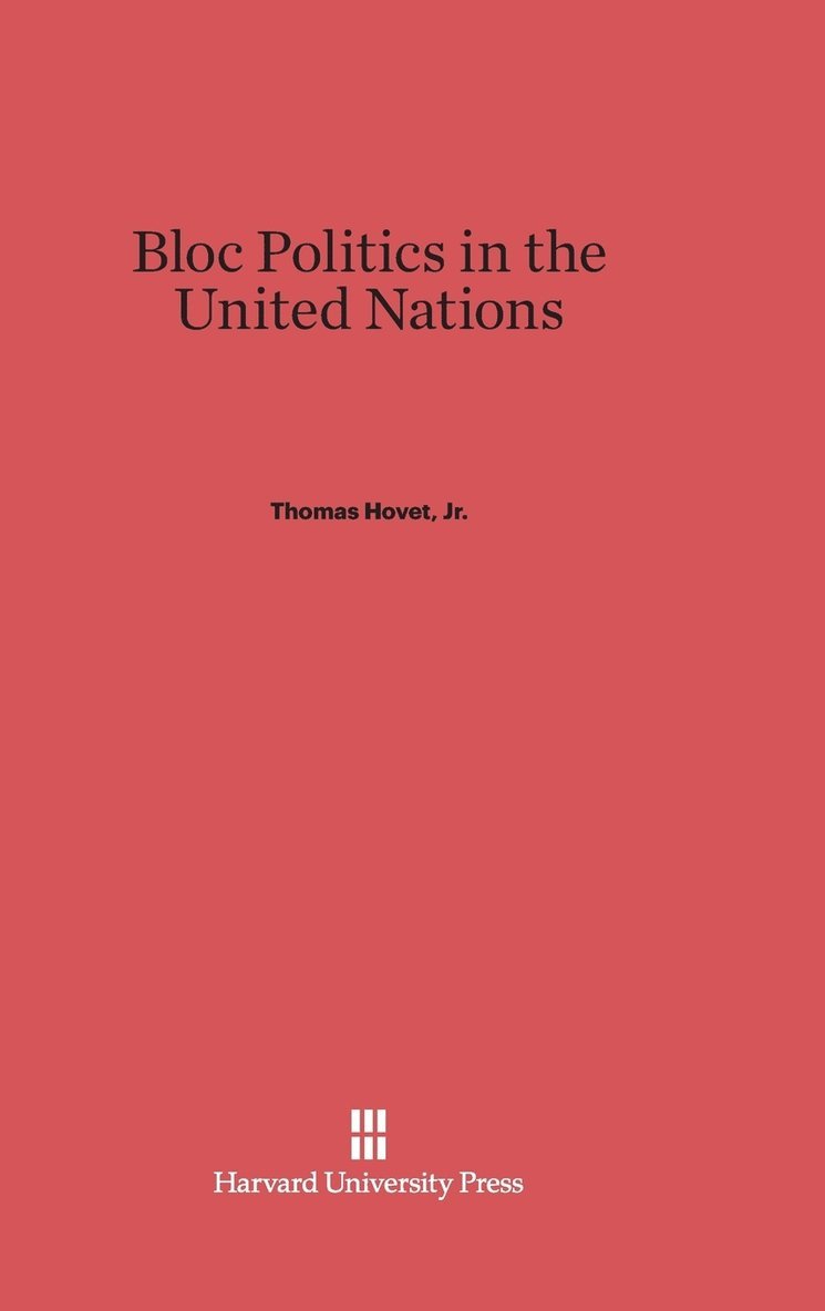 Bloc Politics in the United Nations 1