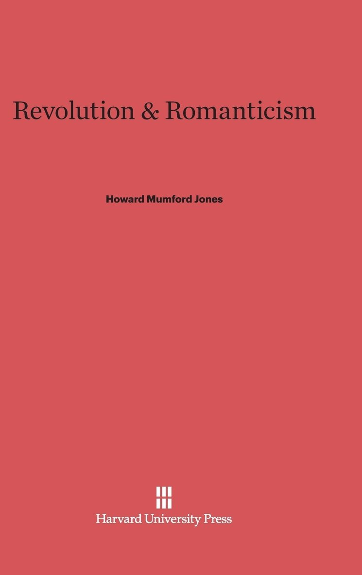 Revolution and Romanticism 1