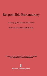 bokomslag Responsible Bureaucracy