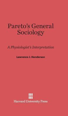 bokomslag Pareto's General Sociology