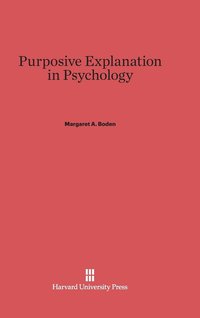 bokomslag Purposive Explanation in Psychology