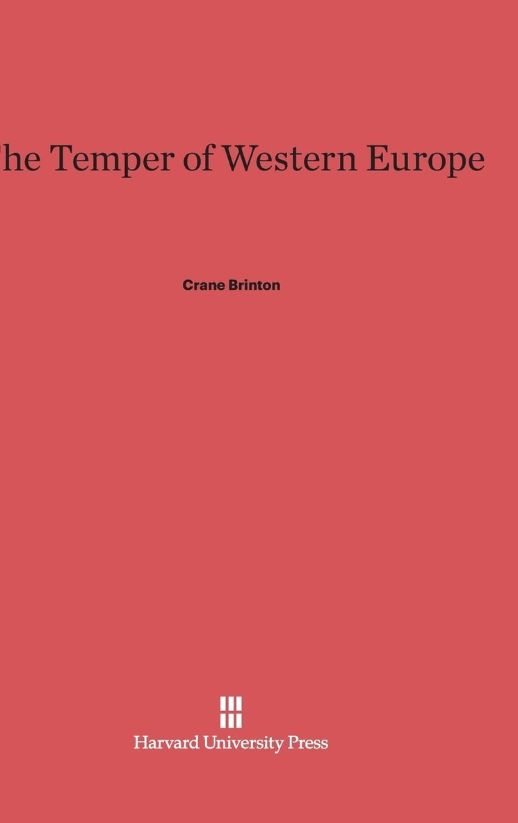 The Temper of Western Europe 1