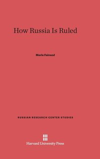 bokomslag How Russia Is Ruled