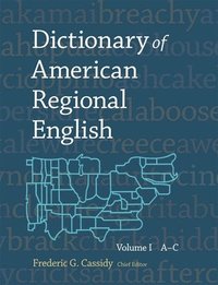 bokomslag Dictionary of American Regional English: Volume I