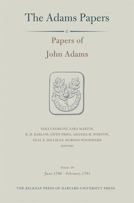 bokomslag Papers of John Adams: Volume 20