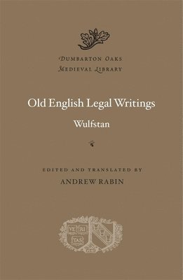 bokomslag Old English Legal Writings