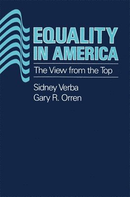Sidney Verba, Gary R. Orren - Equality in America, Häftad