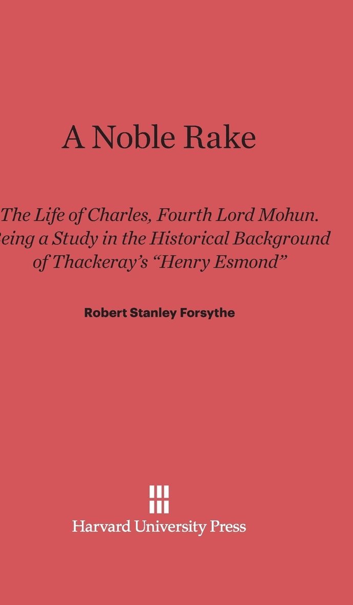 A Noble Rake 1