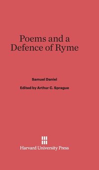 bokomslag Poems and a Defence of Ryme