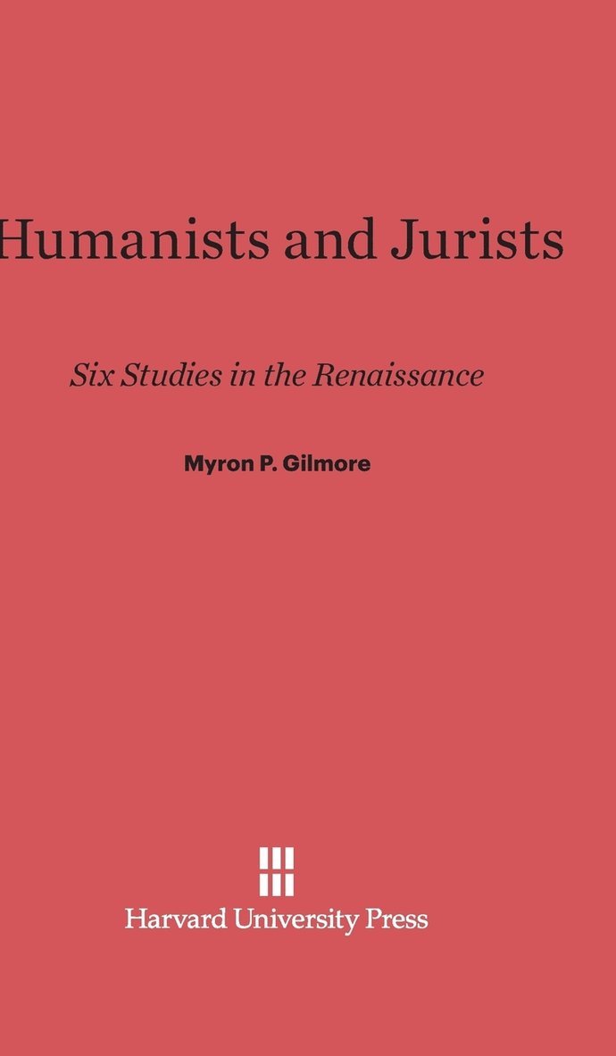 Humanists and Jurists 1