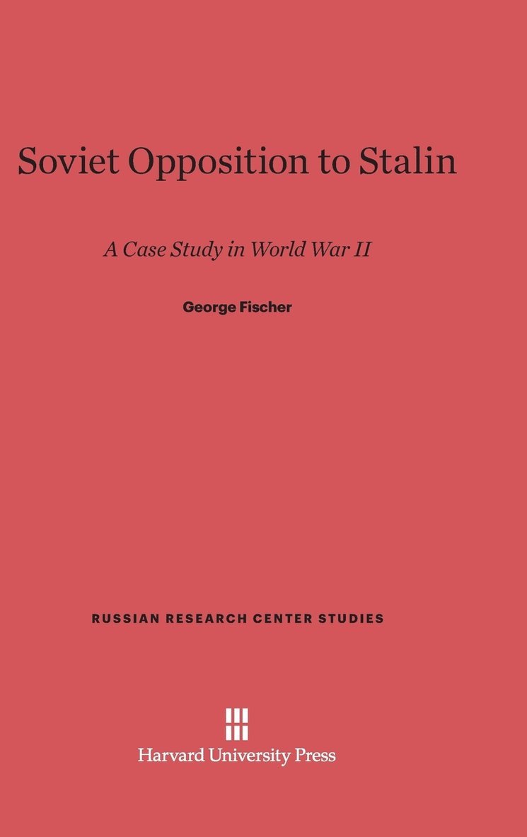 Soviet Opposition to Stalin 1