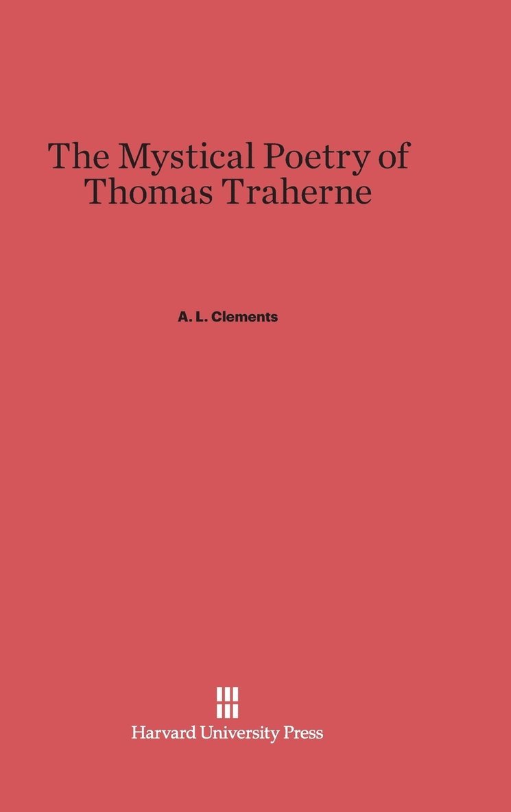 The Mystical Poetry of Thomas Traherne 1