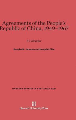 Agreements of the People's Republic of China, 1949-1967