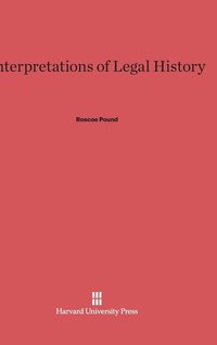 bokomslag Interpretations of Legal History
