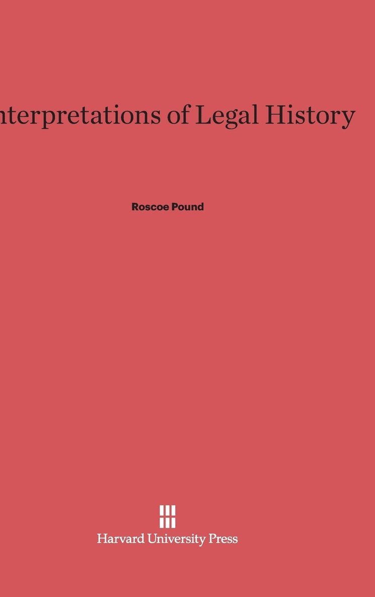 Interpretations of Legal History 1