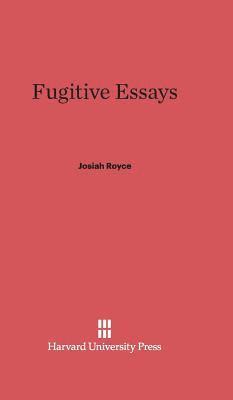 Fugitive Essays 1