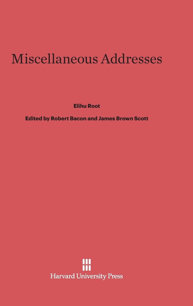 Miscellaneous Addresses