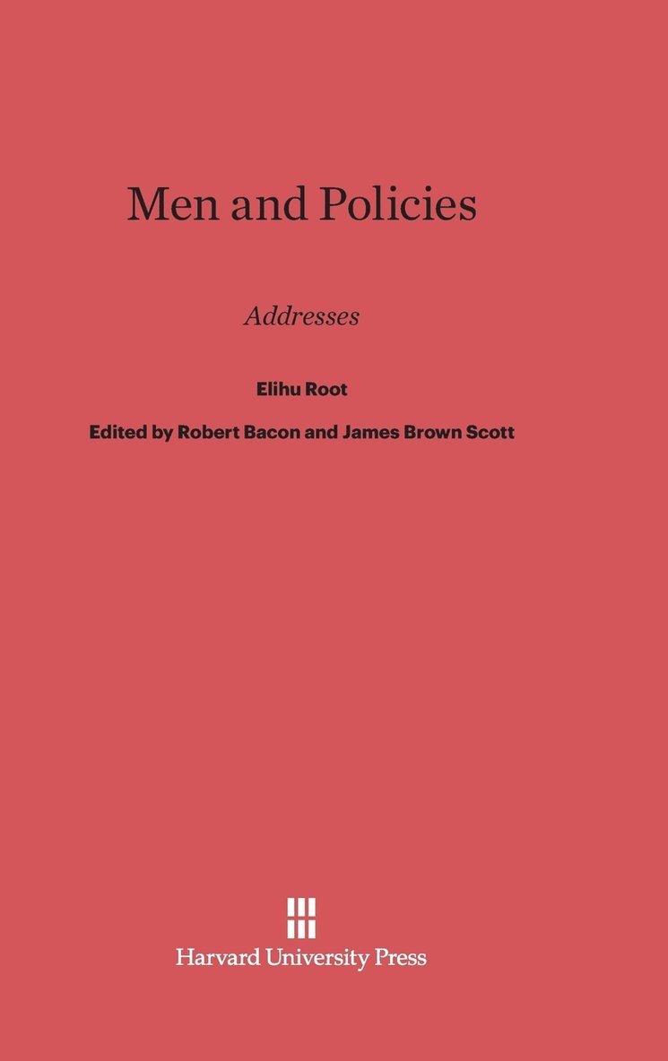 Men and Policies 1