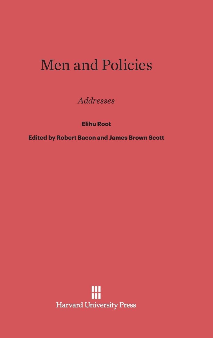 Men and Policies
