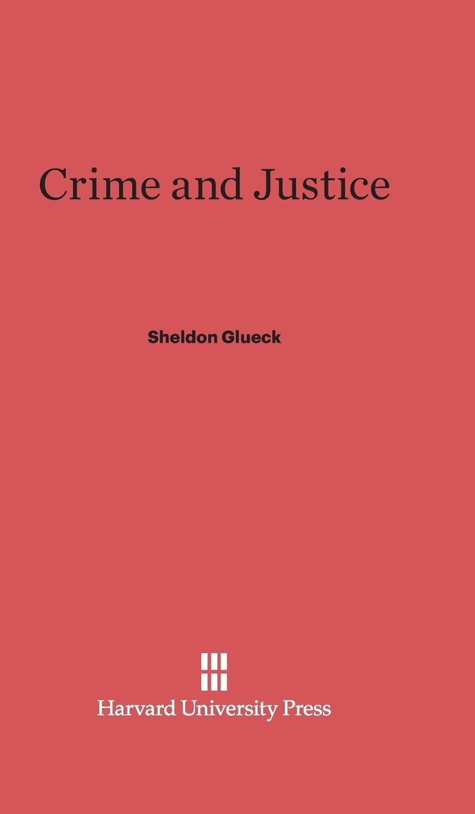 Crime and Justice 1