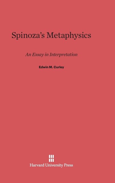 bokomslag Spinoza's Metaphysics