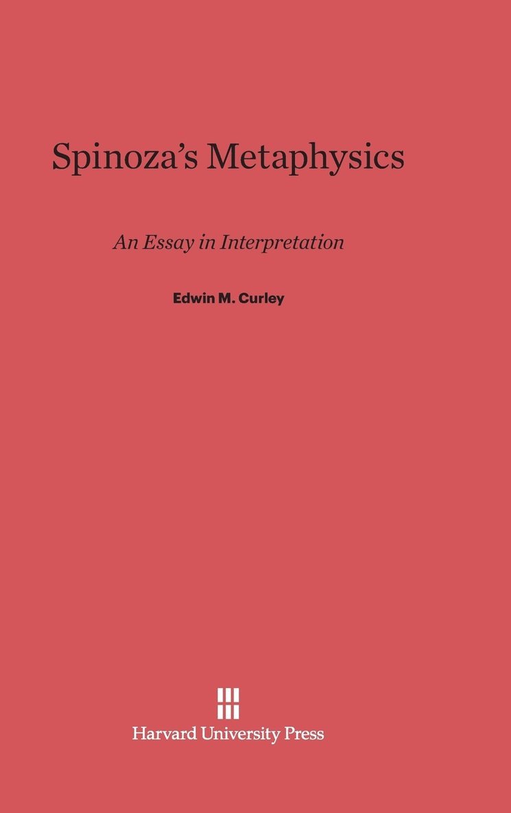 Spinoza's Metaphysics 1