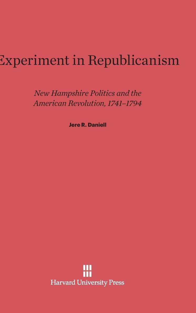 Experiment in Republicanism 1