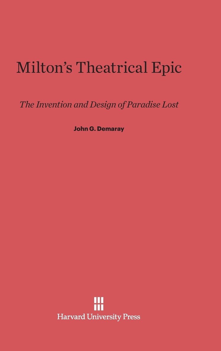 Milton's Theatrical Epic 1